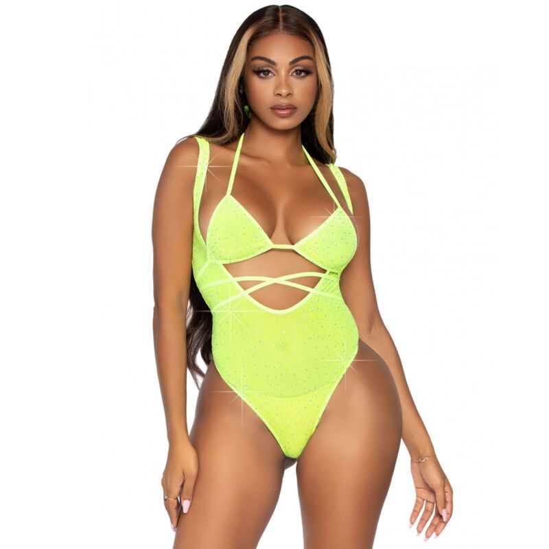 LEG AVENUE - HAUT DE BIKINI ET BODY TAILLE UNIQUE - Sensualia