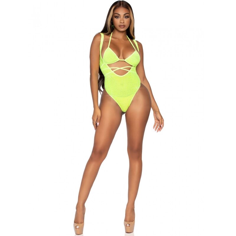 LEG AVENUE - HAUT DE BIKINI ET BODY TAILLE UNIQUE - Sensualia