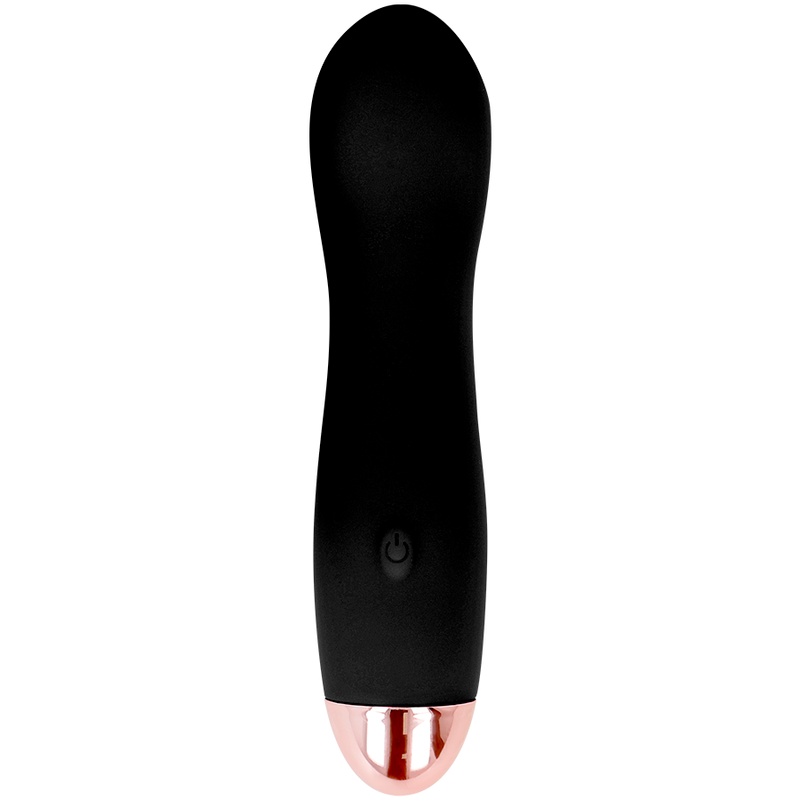 DOLCE VITA - VIBRATEUR RECHARGEABLE ONE NOIR 7 VITESSES - Sensualia