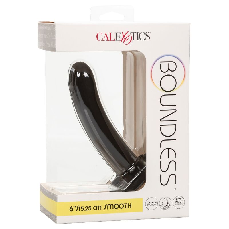 CALEXOTICS - BOUNDLESS DILDO 15.25 CM COMPATIBLE HARNAIS LISSE - Sensualia