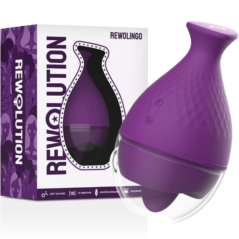 REWOLUTION - REWOLINGO VIBRATEUR AVEC LANGUE - Sensualia