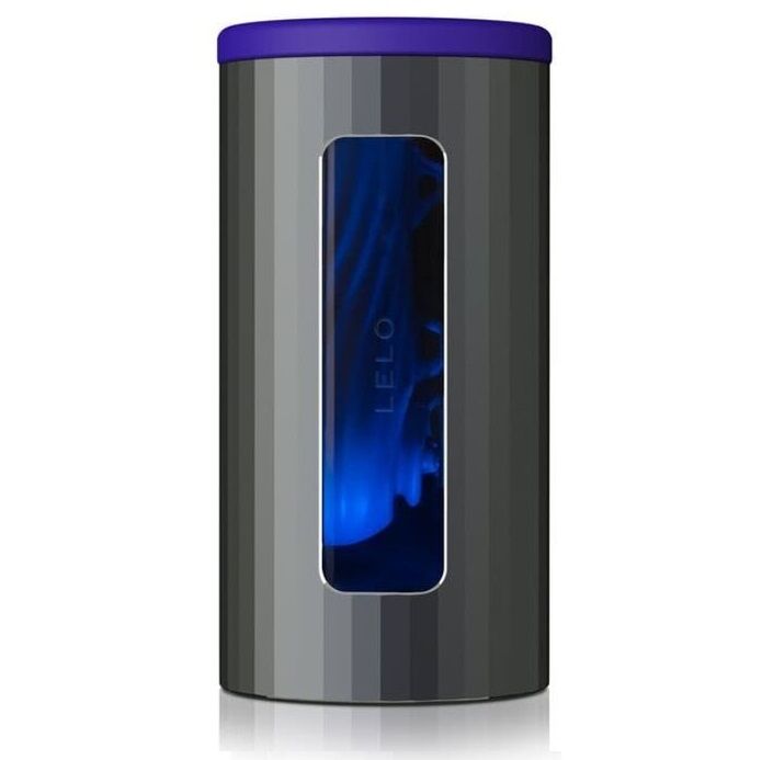 LELO - MASTURBATEUR F1S V2 AVEC TECHNOLOGIE SDK BLEU ET MÉTAL LELO