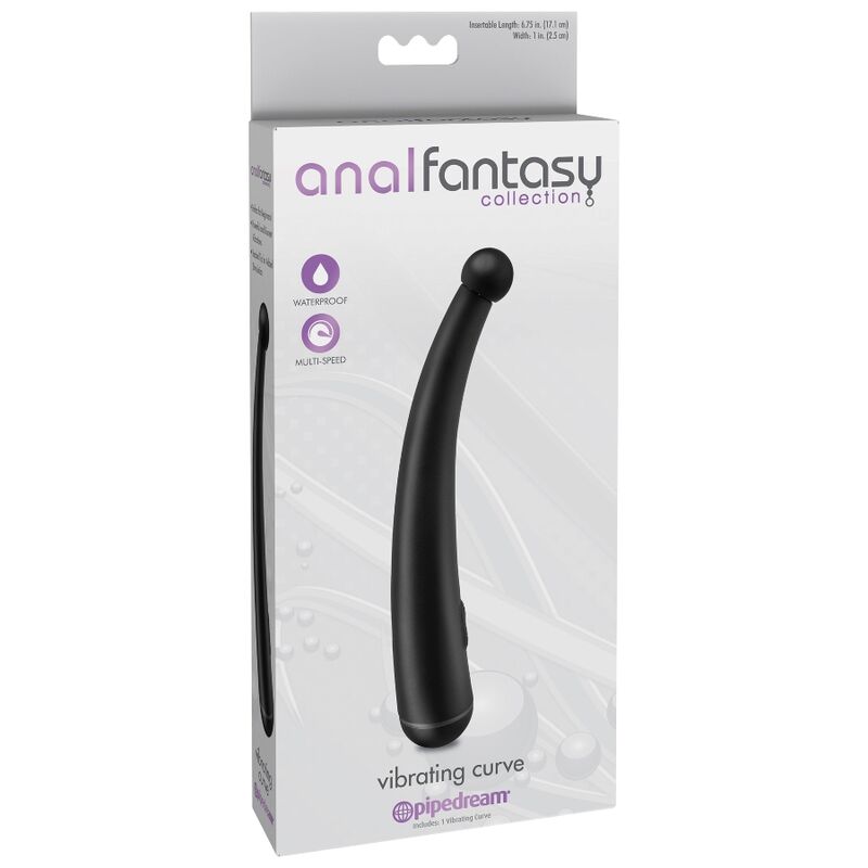 ANAL FANTASY - VIBRATEUR COURBE - Sensualia