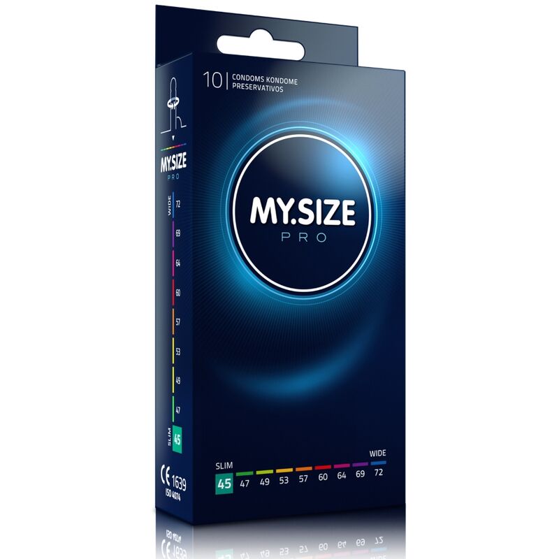 MY SIZE - PRO PRESERVATIFS 45 MM 10 UNITÉS - Sensualia
