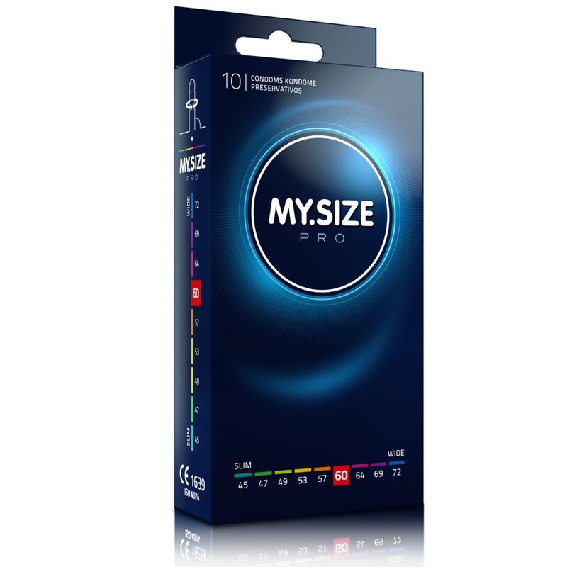 MY SIZE - PRO PRÉSERVATIFS 60 MM 10 UNITÉS - Sensualia