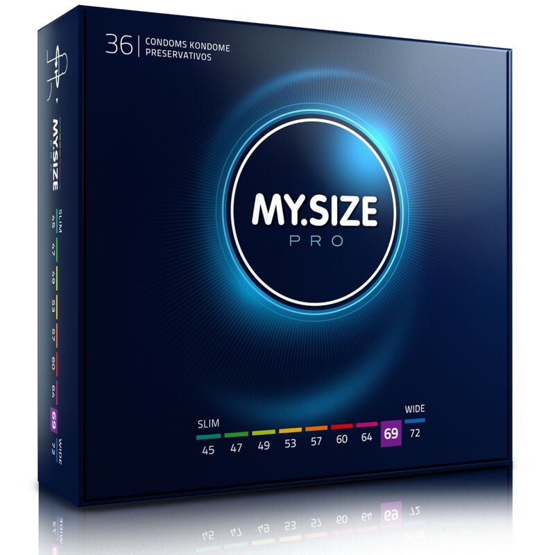 MY SIZE - PRO PRÉSERVATIFS 69 MM 36 UNITÉS - Sensualia