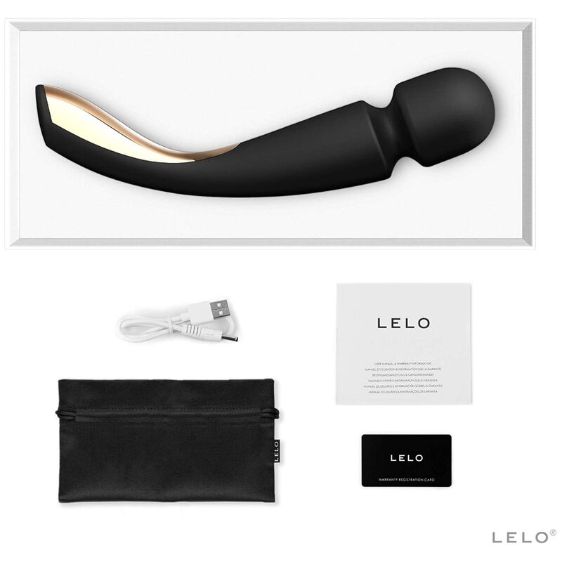 LELO - MASSEUR SMART MEDIUM WAND 2 NOIR - Sensualia