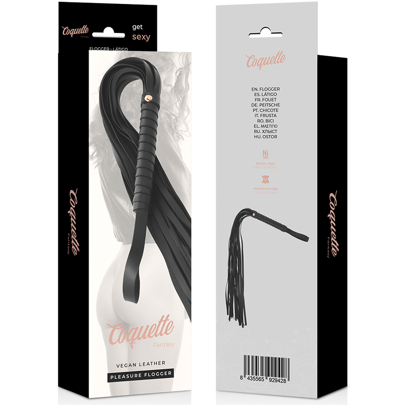 COQUETTE CHIC DESIRE - FOUET FANTAISIE EN CUIR VÉGAN - Sensualia