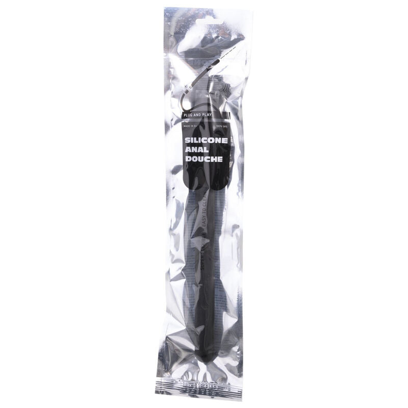 ALL BLACK - DOUCHE ANAL RIDÉE EN SILICONE 27 CM - Sensualia