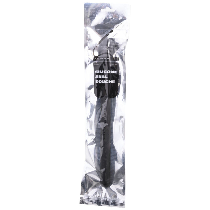ALL BLACK - DOUCHE ANAL MEGA RIPPLE SILICONE 28,5 CM - Sensualia