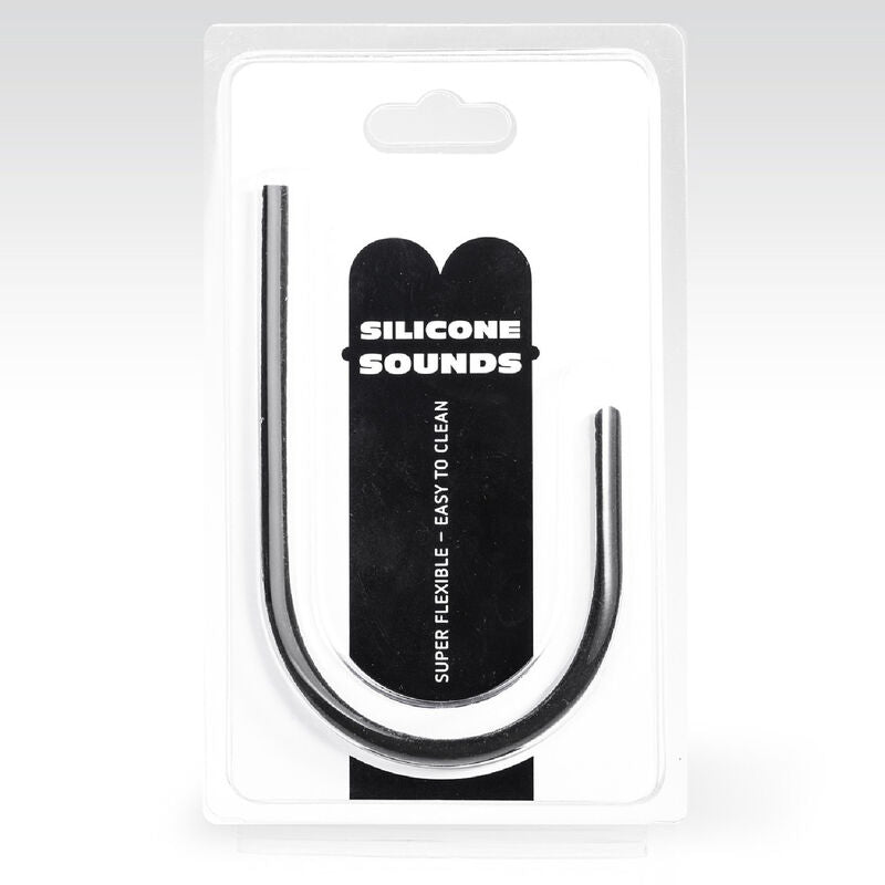 ALL BLACK - SONDE URÉTRALE SILICONE 6MM - Sensualia