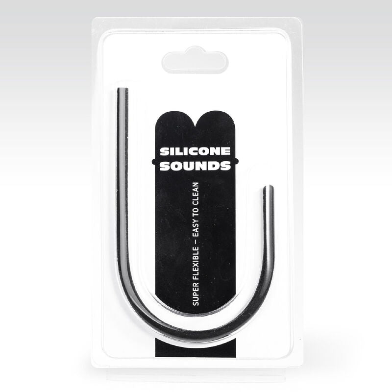 ALL BLACK - SONDE URÉTRALE SILICONE 8MM - Sensualia