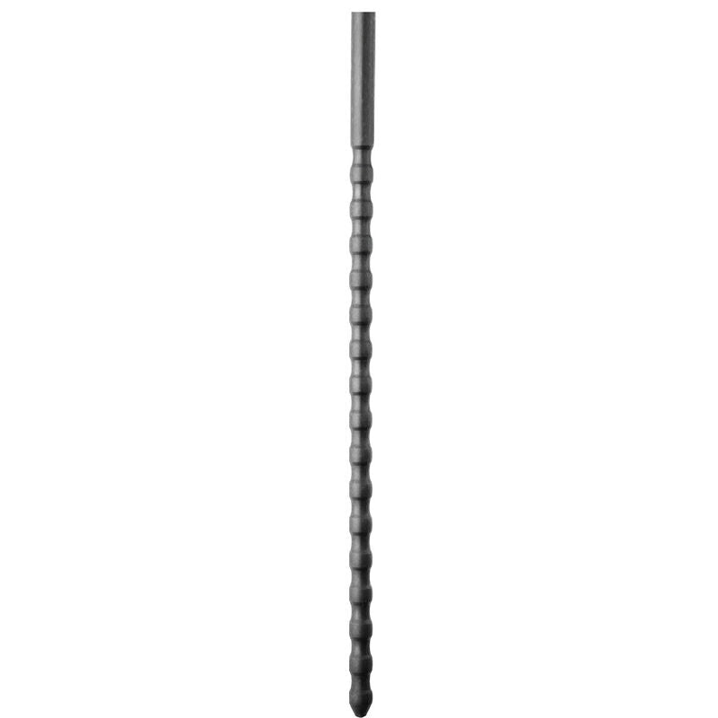 ALL BLACK - SONDE URÉTRALE EN SILICONE 6/8 MM - Sensualia