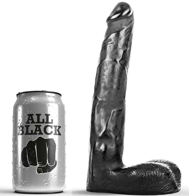 ALL BLACK - GODE RÉALISTE 21 CM - Sensualia