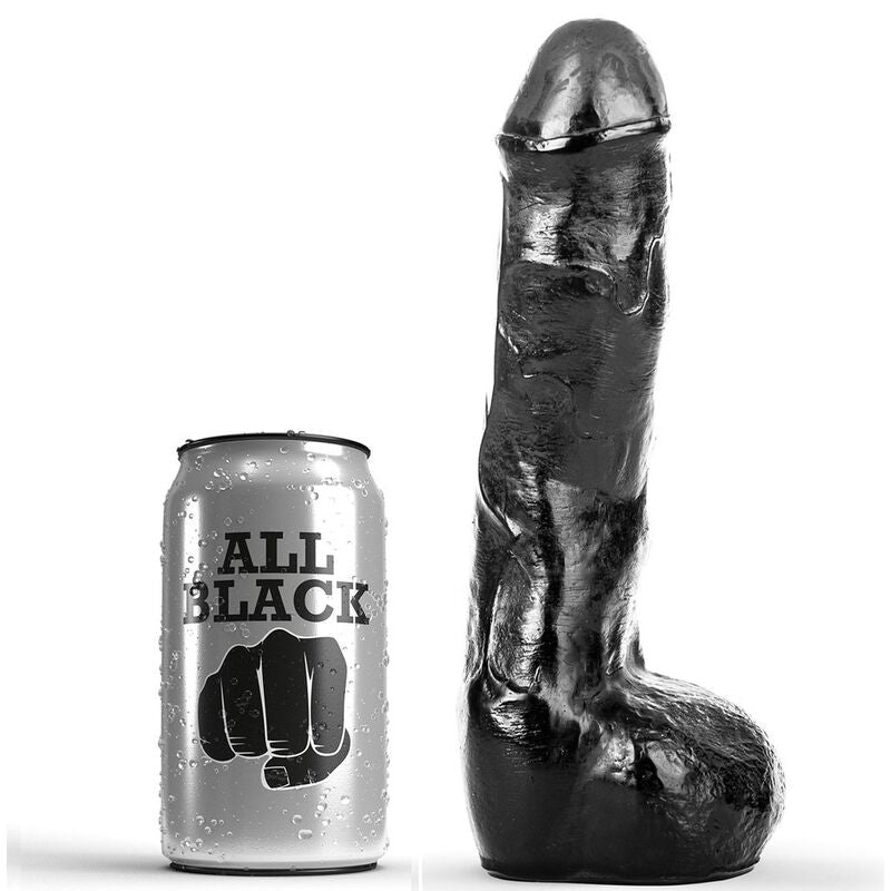 ALL BLACK - PENE ANAL RÉALISTE 20 CM - Sensualia