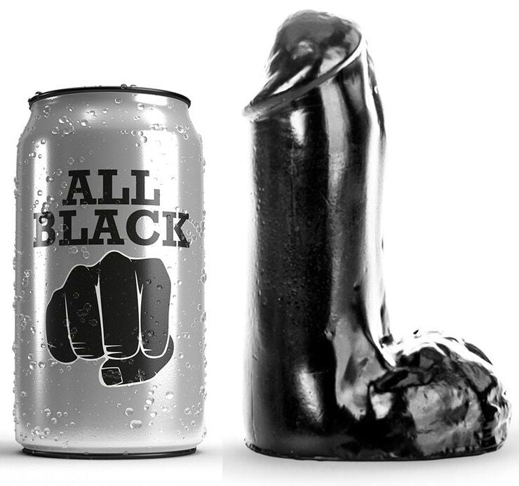 ALL BLACK - GODE RÉALISTE 13 CM - Sensualia