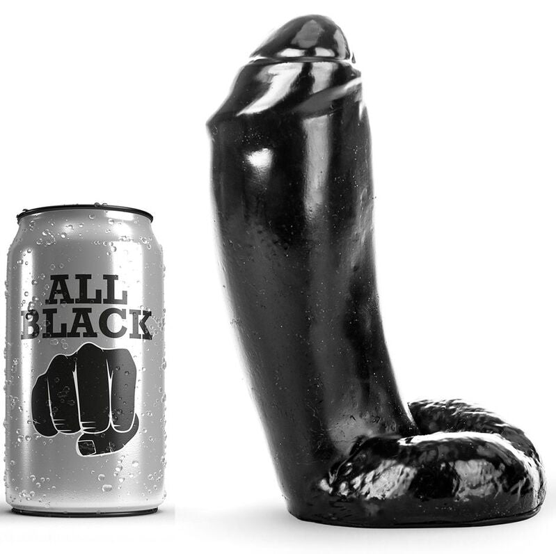 ALL BLACK - GODE RÉALISTE 18 CM - Sensualia