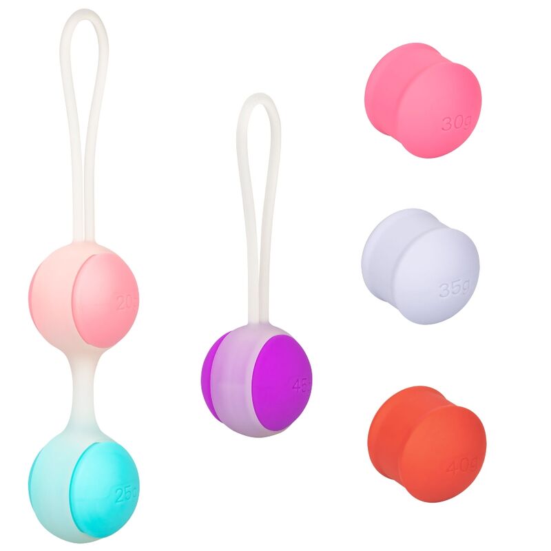CALEXOTICS - ELLE-OLOGIE ENSEMBLE BOLAS KEGEL INTERCAMBIABLES - Sensualia