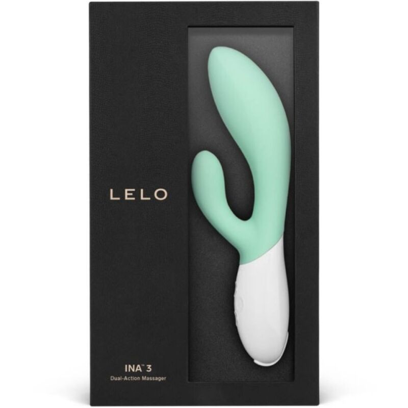 LELO - INA 3 VIBRATEUR VERT LAPIN LUXE AUX ALGUES - Sensualia