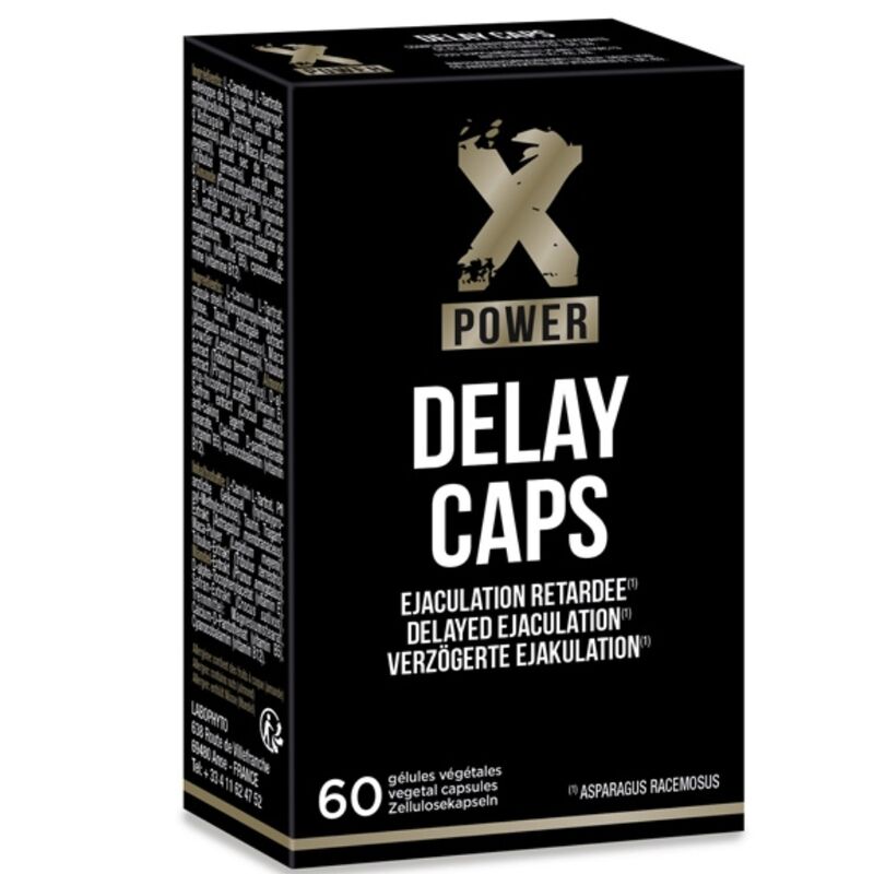 XPOWER - DELAY CAPS EJACULATION RETARDÉE 60 CAPSULES - Sensualia