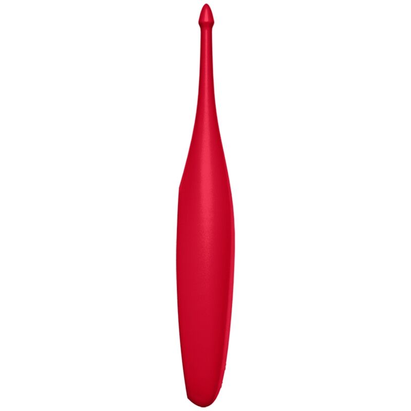 SATISFYER - VIBRATEUR TWIRLING FUN TIP ROUGE - Sensualia