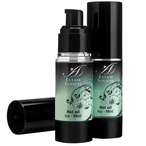 EXTASE SENSUAL - HUILE DE MASSAGE A EFFET GLACE EXTRA FRAÎCHE 100 ML - Sensualia