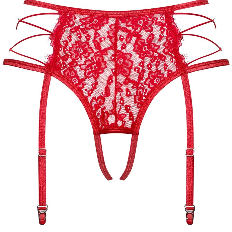 OBSESSIVE - REDIOSA PORTE JARRETELLES AVEC OUVERTURE L/XL - Sensualia