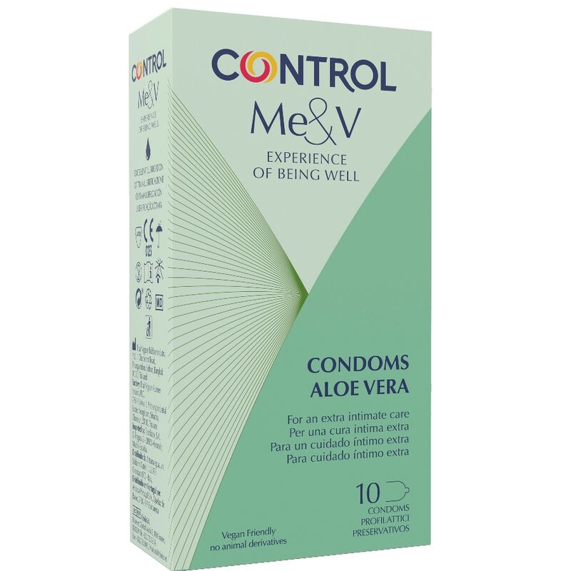 CONTROL - PRÉSERVATIFS À L'ALOE VERA 10 UNITÉS CONTROL CONDOMS