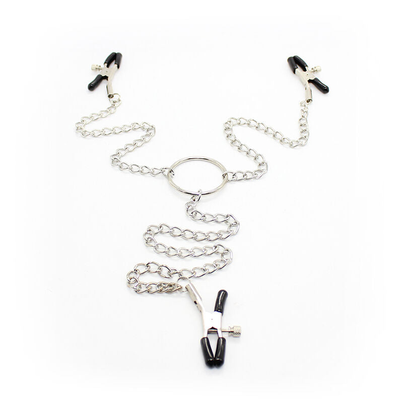 OHMAMA FETISH - PINCES TÉTONS EN MÉTAL 3 EN 1 OHMAMA FETISH