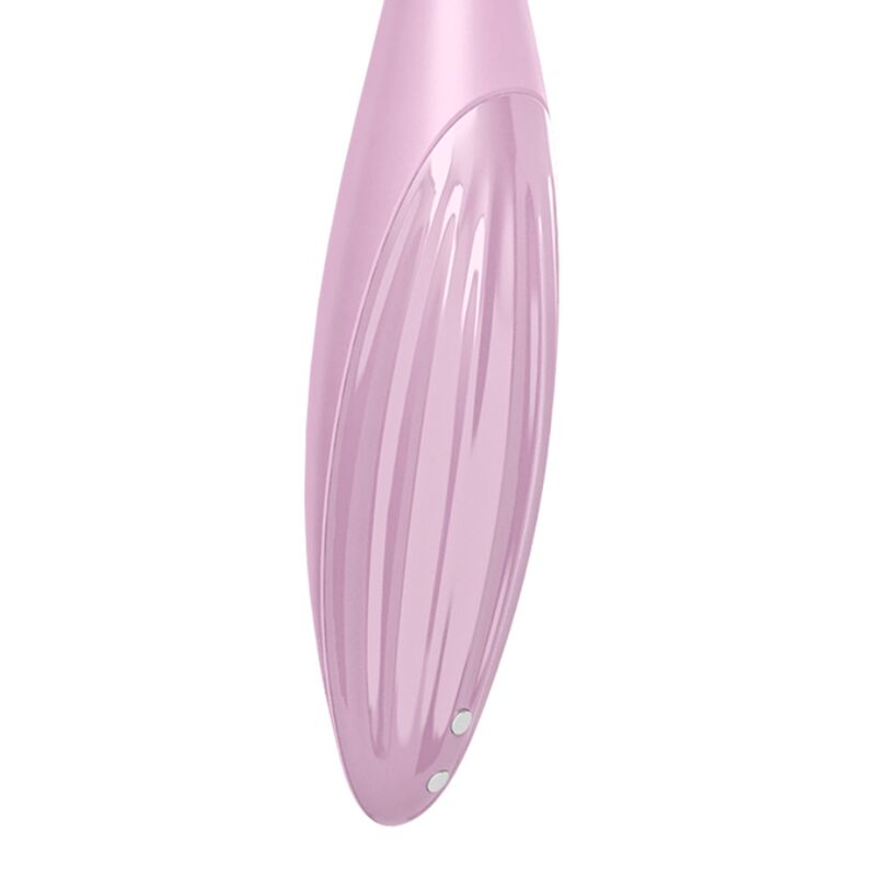 SATISFYER - VIBRATEUR POINTE DE CLIT TWIRLING JOY ROSE - Sensualia
