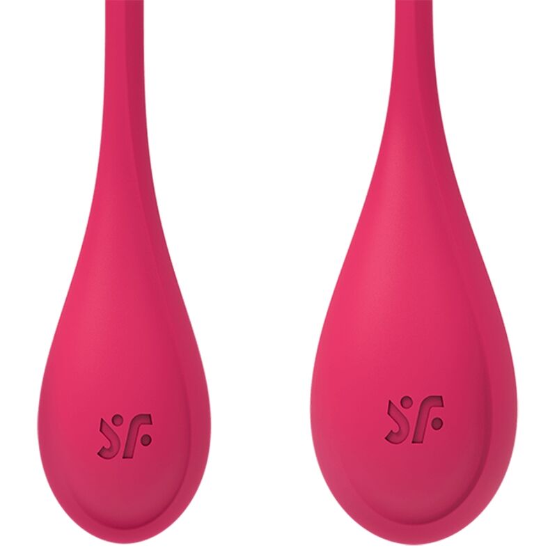 SATISFYER - ENSEMBLE ENTRAÎNEMENT YONI POWER 1 ROUGE - Sensualia