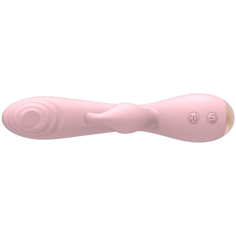 NALONE - VIBRATEUR MAGIC STICK AVEC LAPIN - ROSE CLAIR - Sensualia