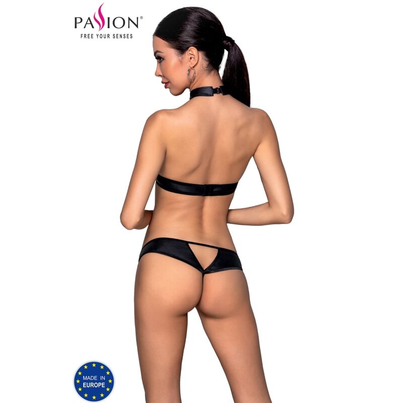 PASSION - ENSEMBLE CUIR ÉCOLOGIQUE MALWIA S/M - Sensualia