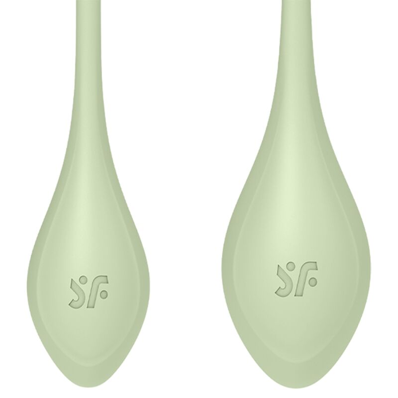SATISFYER - ENSEMBLE ENTRAÎNEMENT YONI POWER 2 VERT - Sensualia