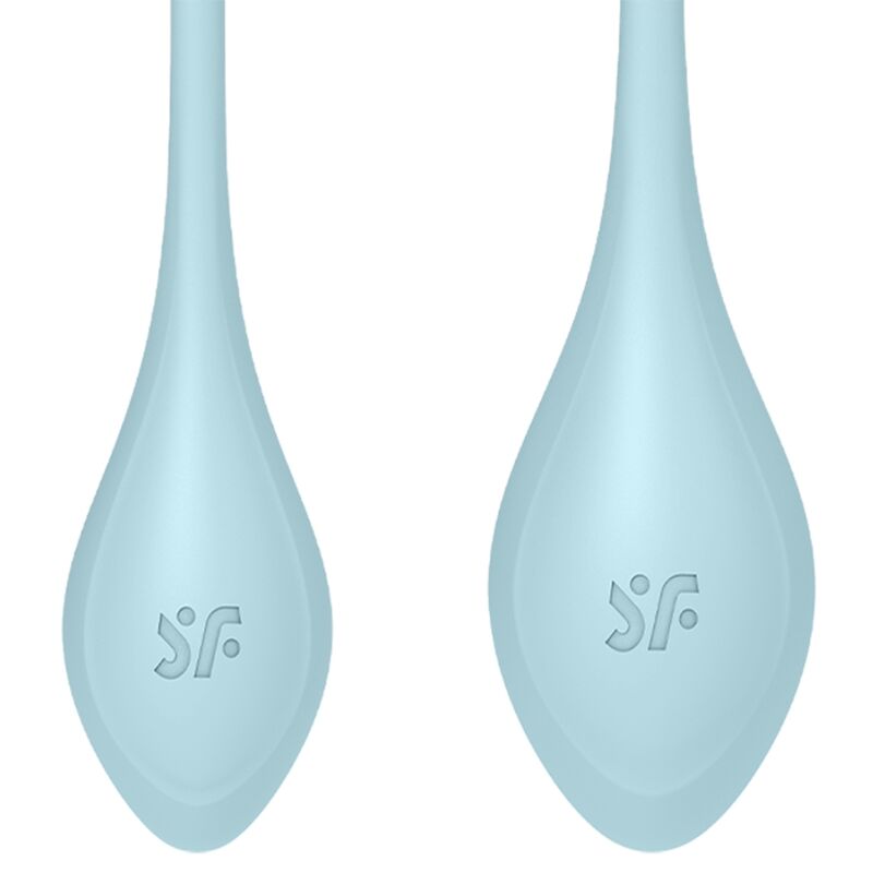SATISFYER - ENSEMBLE ENTRAÎNEMENT YONI POWER 2 BLEU - Sensualia