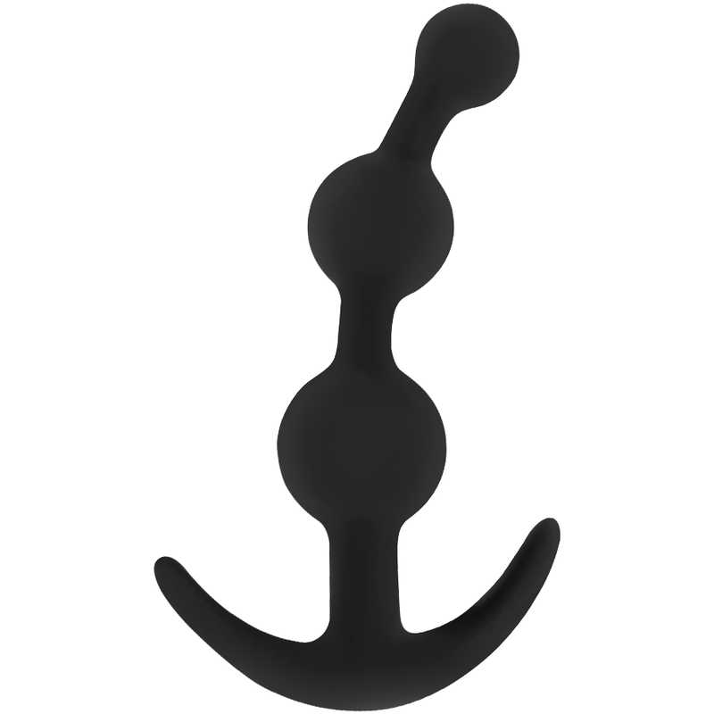 OHMAMA - PLUG ANAL EN SILICONE COURBÉ 13 CM - Sensualia