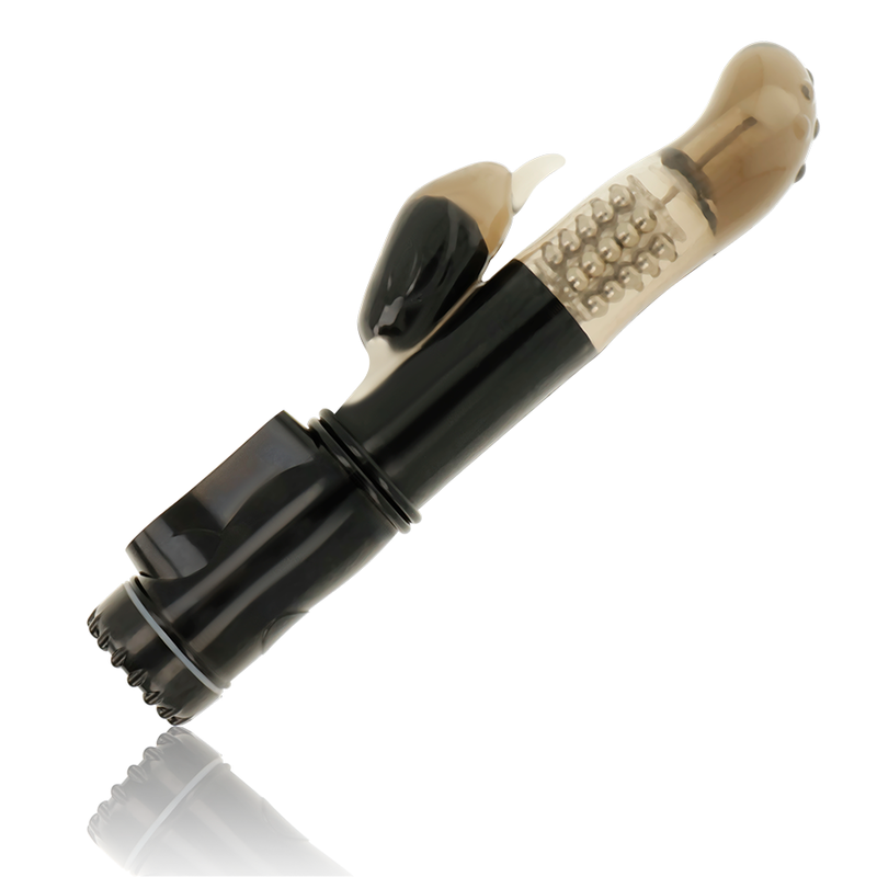 OHMAMA - VIBRATEUR ROTATEUR AVEC STIMULATEUR DELFIN CLITORIS - Sensualia