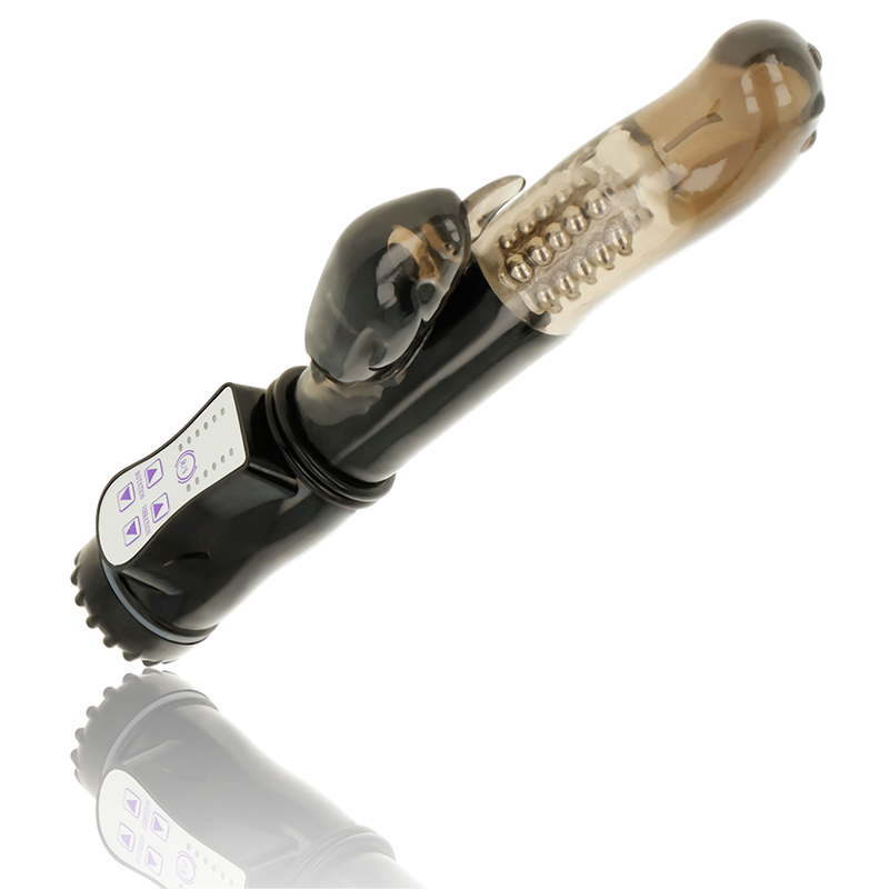 OHMAMA - VIBRATEUR ROTATEUR AVEC STIMULATEUR DELFIN CLITORIS - Sensualia