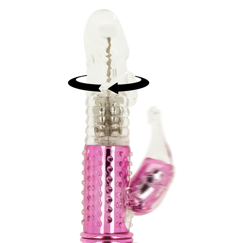 OHMAMA - VIBRATEUR AVEC FONCTION DE ROTATION ET STIMULATEUR DE CLITORIS - Sensualia