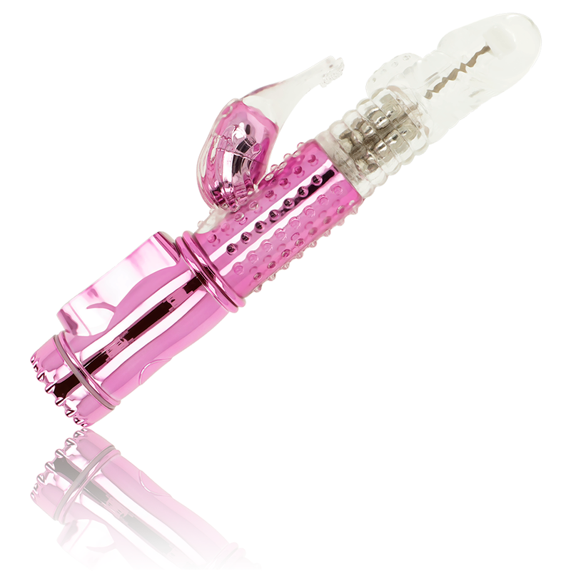 OHMAMA - VIBRATEUR AVEC FONCTION DE ROTATION ET STIMULATEUR DE CLITORIS - Sensualia