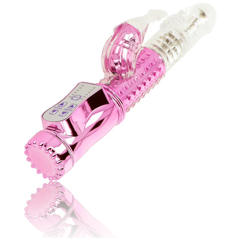 OHMAMA - VIBRATEUR AVEC FONCTION DE ROTATION ET STIMULATEUR DE CLITORIS - Sensualia