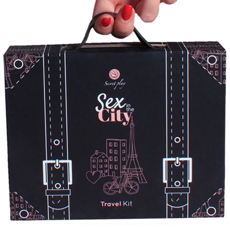 SECRETPLAY - KIT DE VOYAGE SEXE DANS LA VILLE (ES/EN/DE/FR/NL/PT) - Sensualia