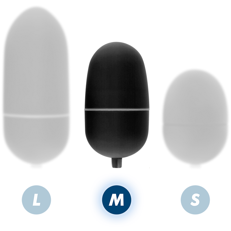 ONLINE - OEUF VIBRANT TÉLÉCOMMANDE M NOIR - Sensualia