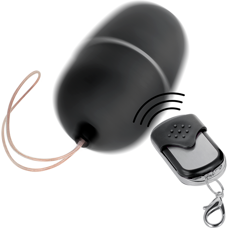 ONLINE - OEUF VIBRANT TÉLÉCOMMANDE M NOIR - Sensualia