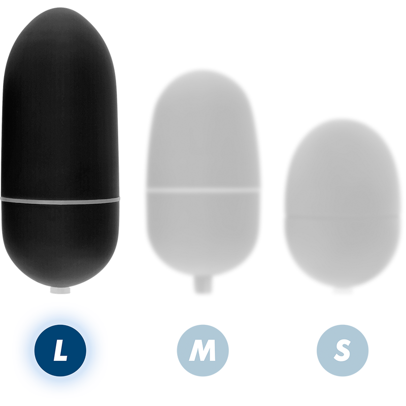 ONLINE - OEUF VIBRANT TÉLÉCOMMANDE L NOIR - Sensualia