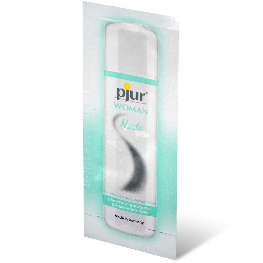PJUR - WOMAN NUDE LUBRIFIANT BASE EAU 2 ML - Sensualia