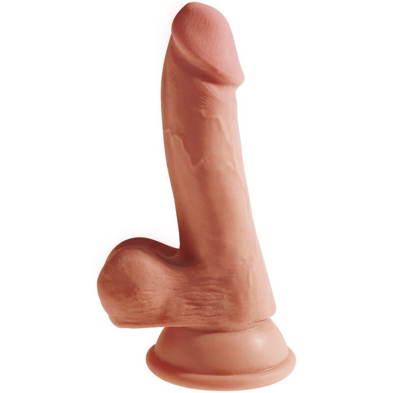 KING COCK - PLUS GODE 3D AVEC BOULES 17 CM - Sensualia