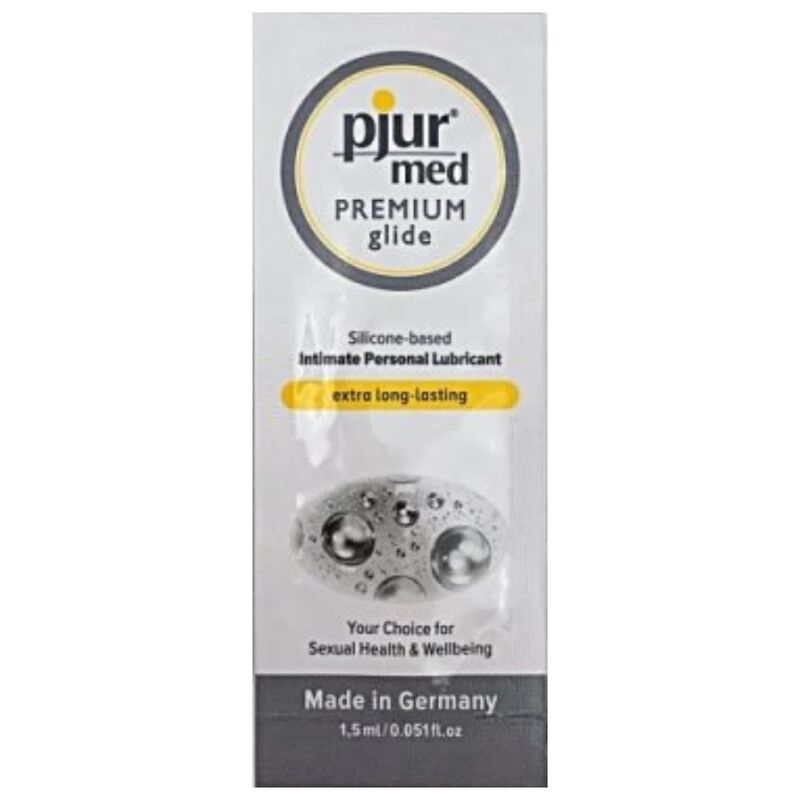 PJUR - LUBRIFIANT SILICONE MED 1.5 ML - Sensualia