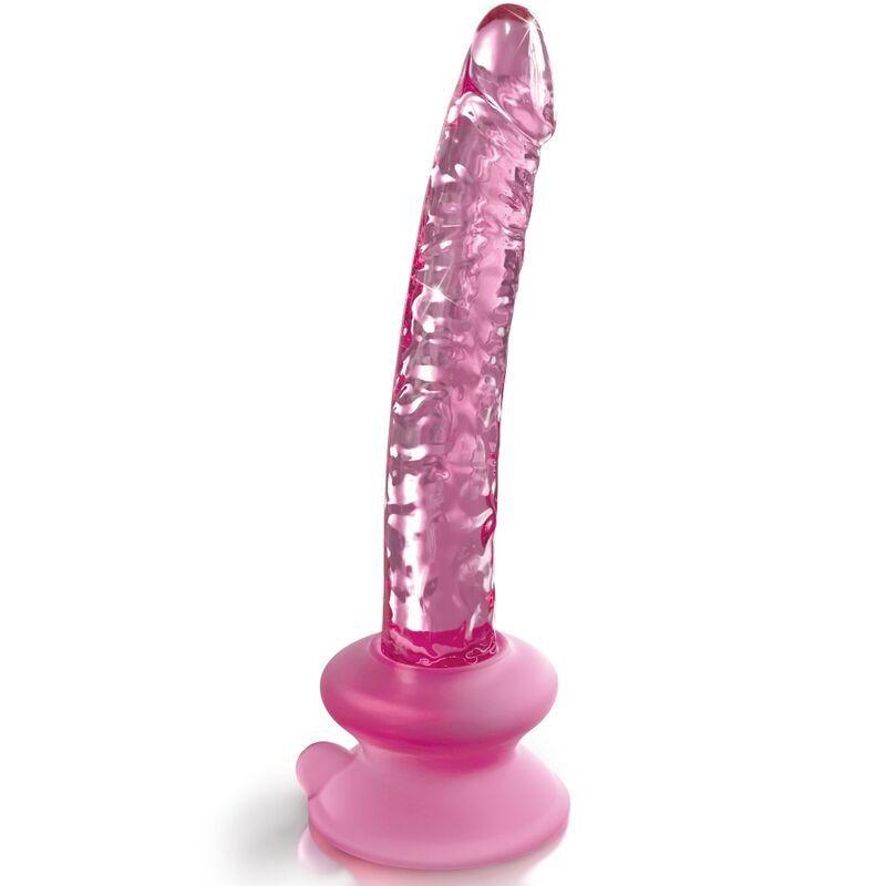 ICICLES - N. 86 GODE EN VERRE AVEC VENTOUSE - Sensualia