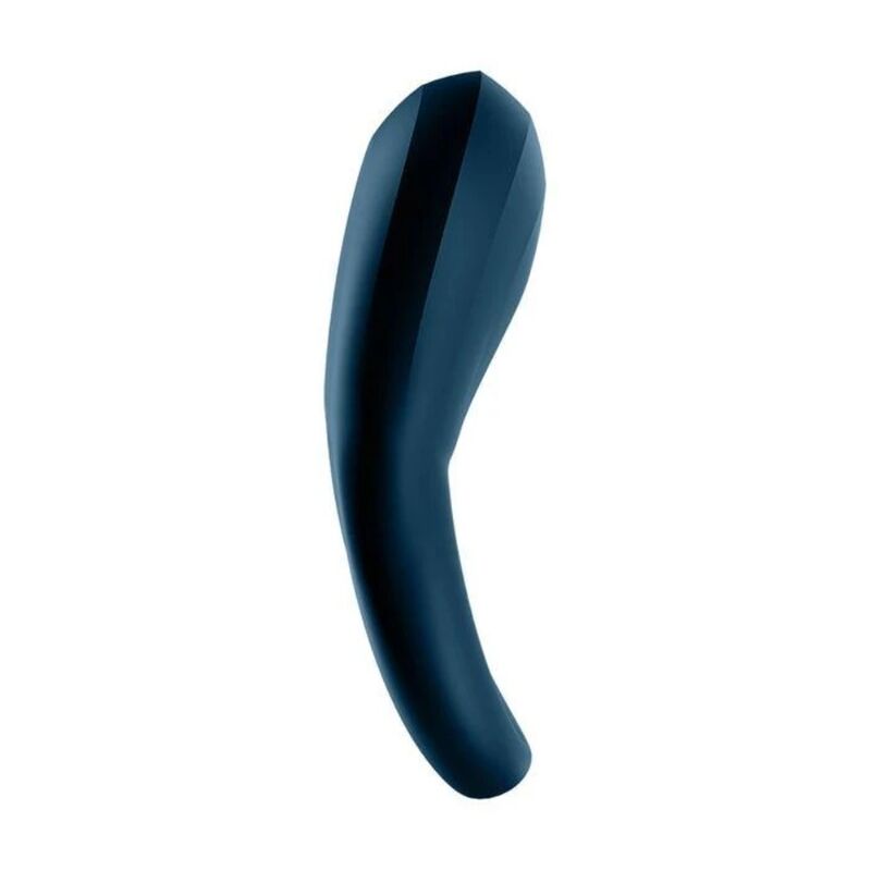 SATISFYER - APPLICATION EPIC DUO RING VIBRATOR BLEU - Sensualia